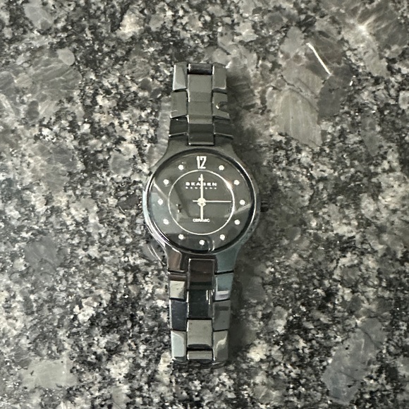 Skagen Charcoal and Silver Women's Watch - Picture 1 of 5